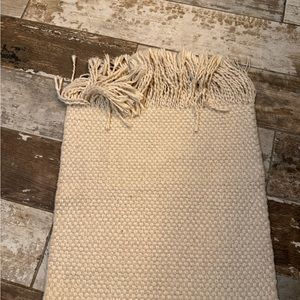 Pottery Barn hallway runner rug.
